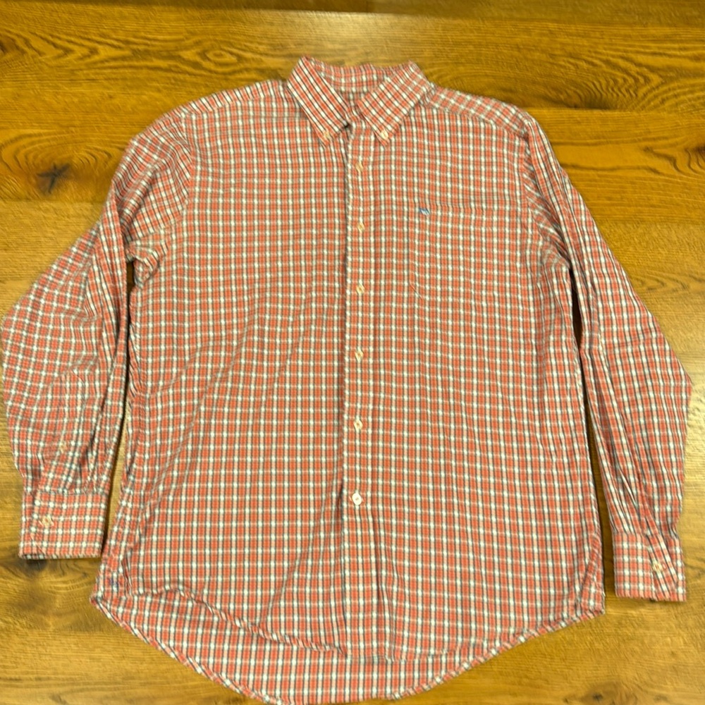 Southern Tide men’s pink/cream button down Large